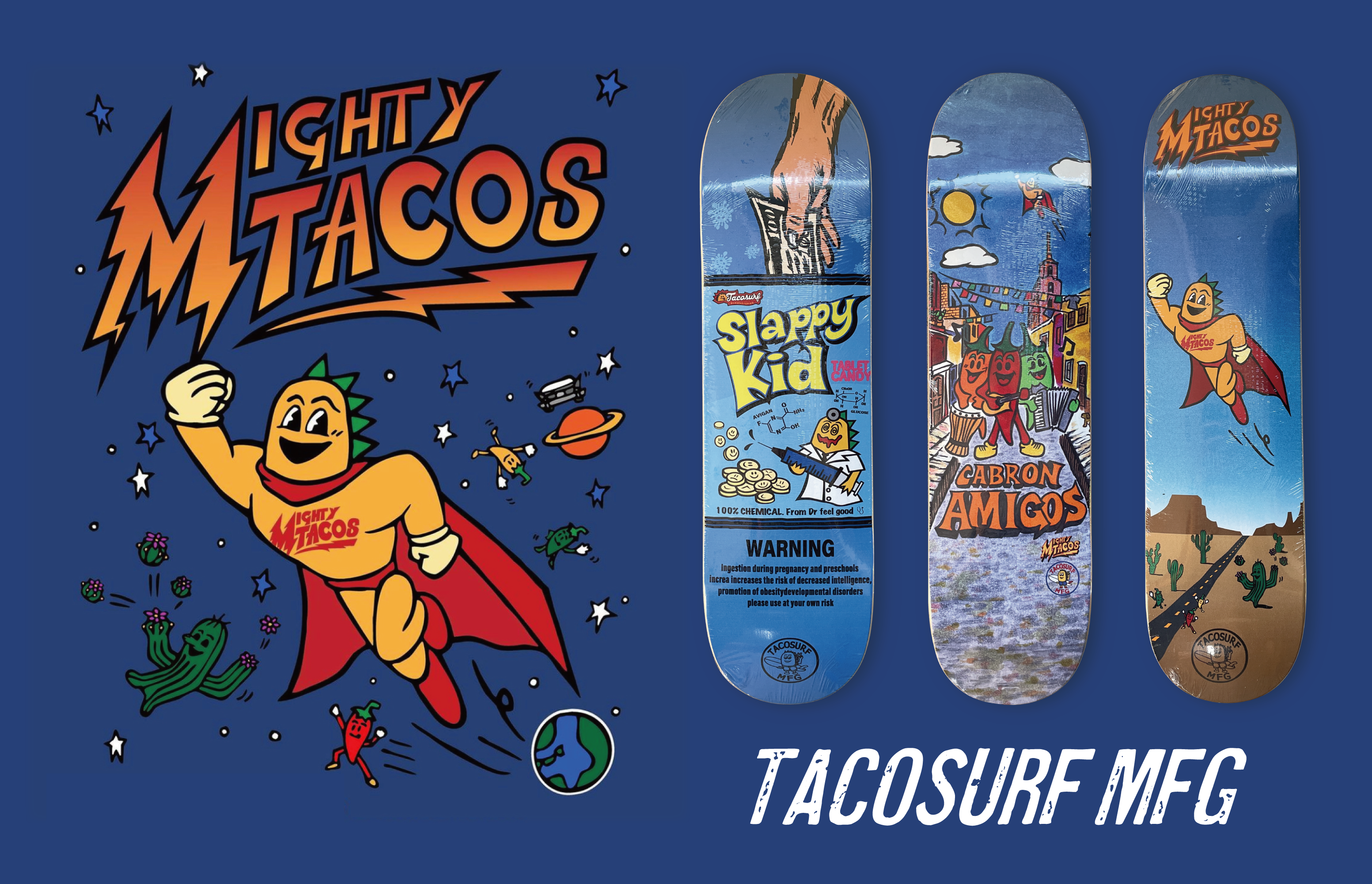 TACOSURF MFG "2023"