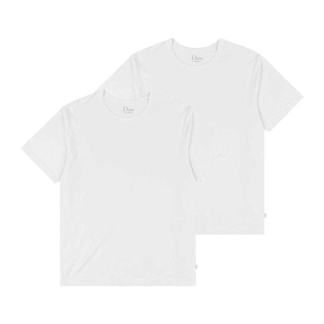【Dime】2 Pack T-Shirts - White