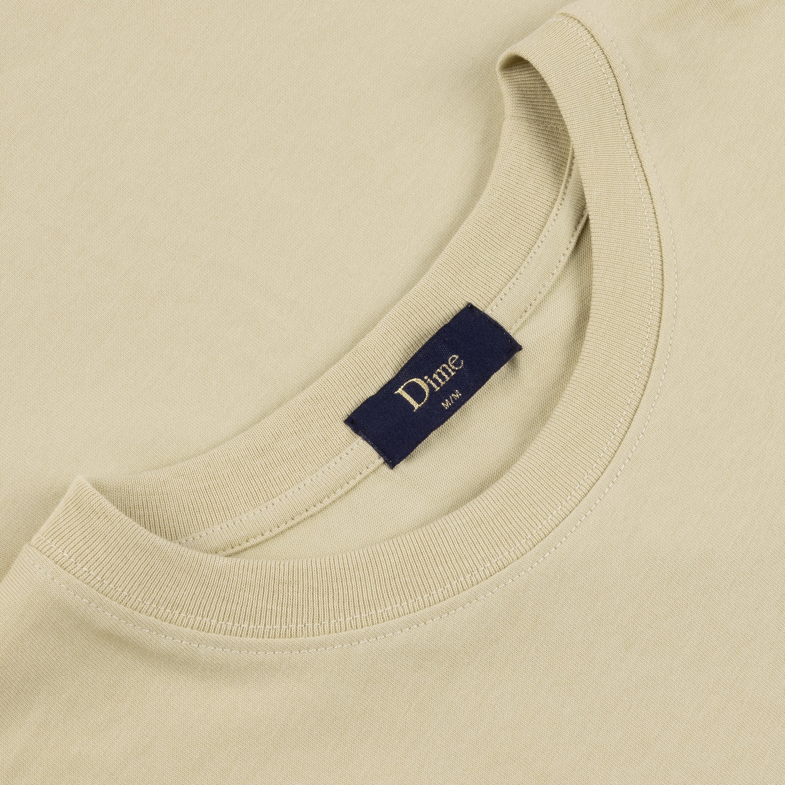 【Dime】 Classic Small Logo Tee - Light Moss