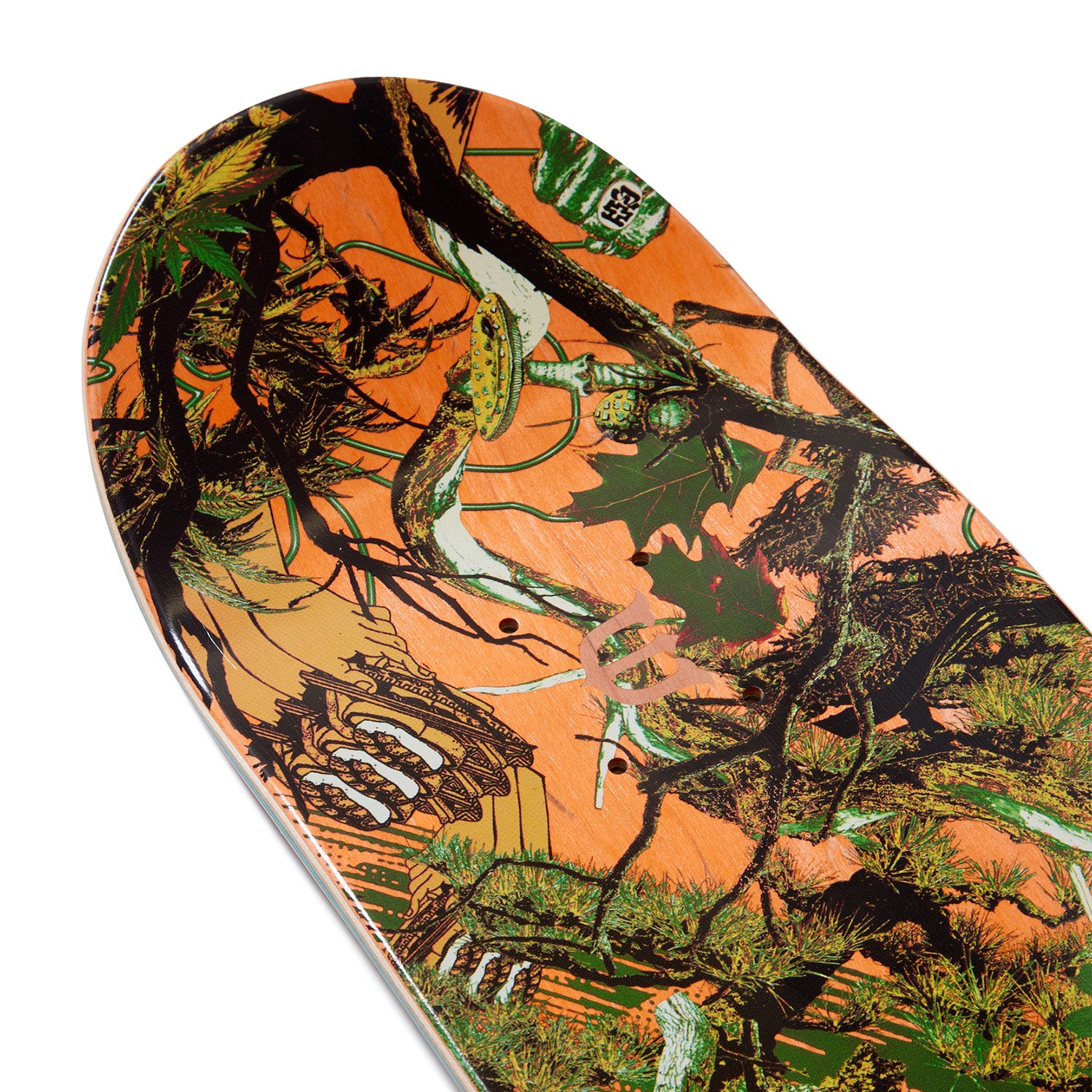 (子供用)【7.375】Evisen Skateboards - Tree Camo