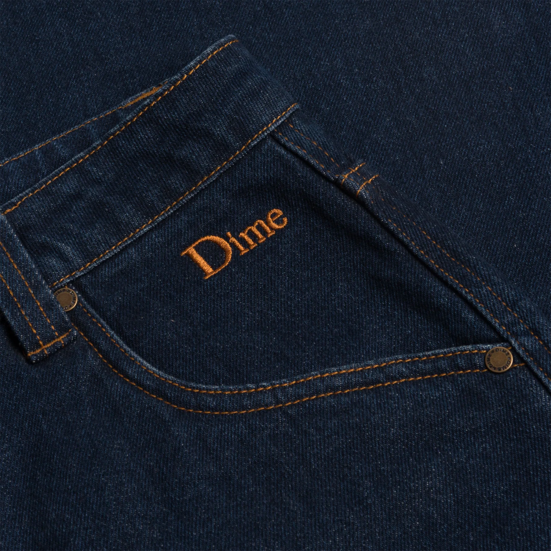 【Dime】Baggy Denim Pants - Indigo