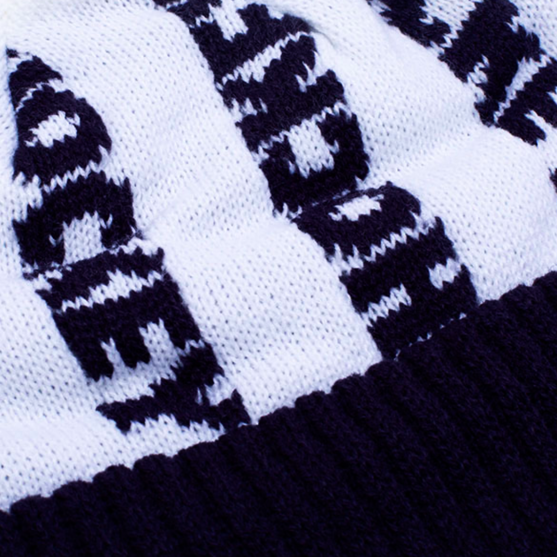 【Hockey】Bob Beanie - Navy/White