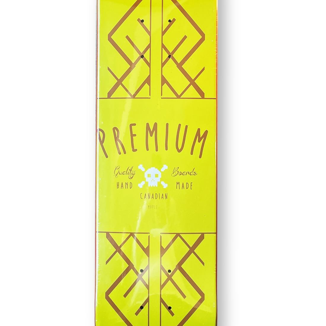 【7.75】Premium Skateboards - Retro "Yellow"