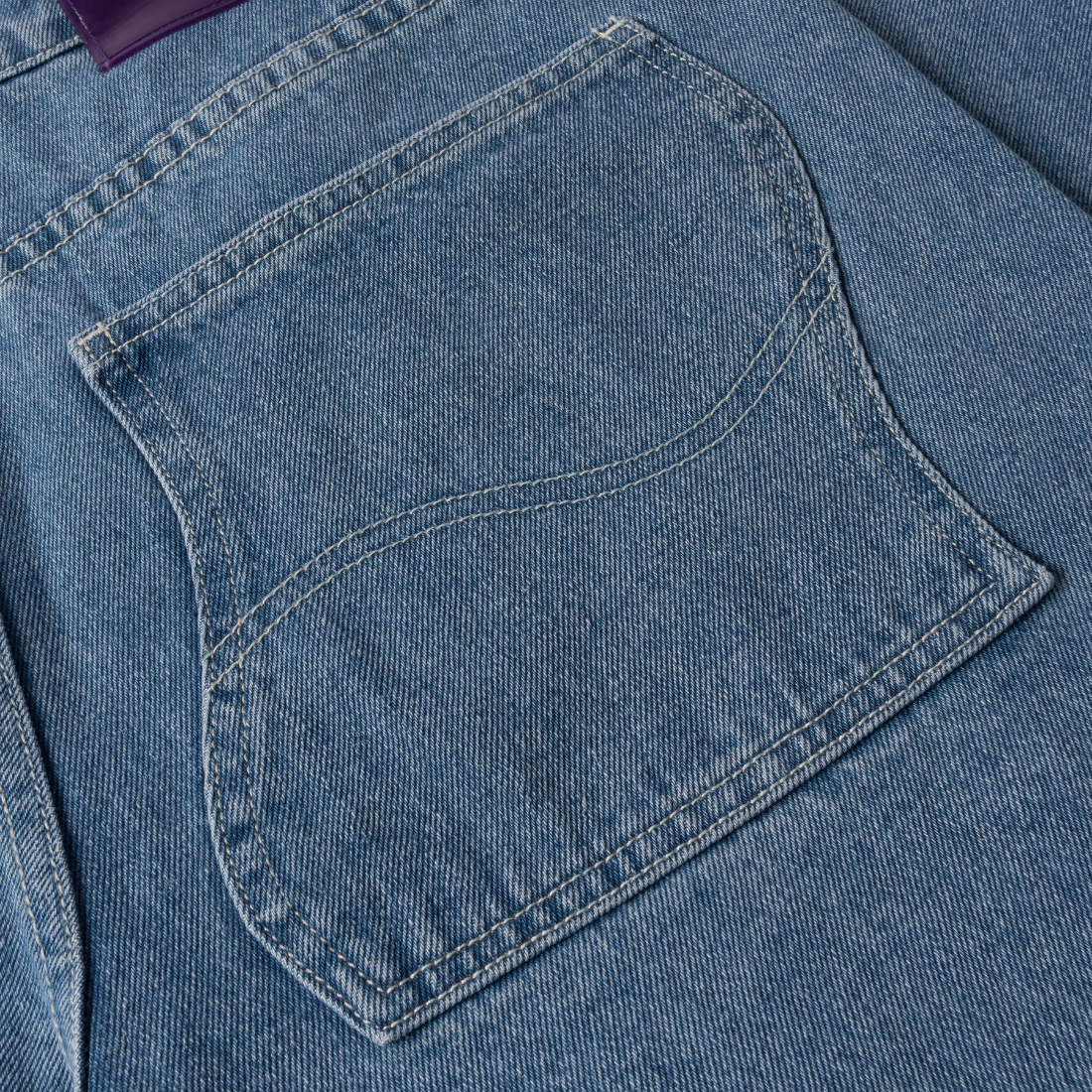 【Dime】Baggy Denim Pants - Blue washed