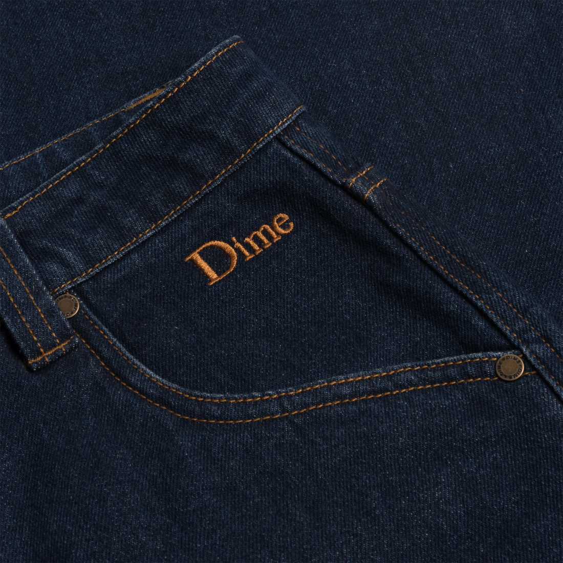 【Dime】Baggy Denim Pants - Indigo "2024Spring"