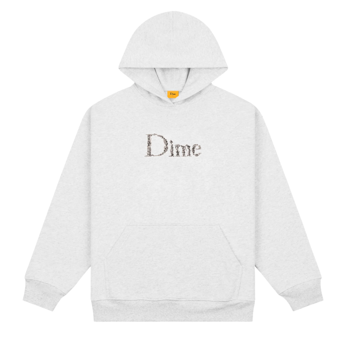 【Dime】Classic Remastered フード付 スウェットシャツ Dime】Classic Skull Hoodie - Ash