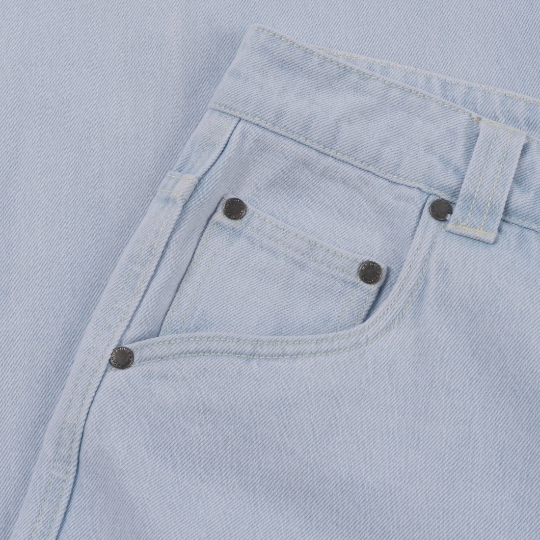 【Dime】Baggy Denim Pants - Light Washed