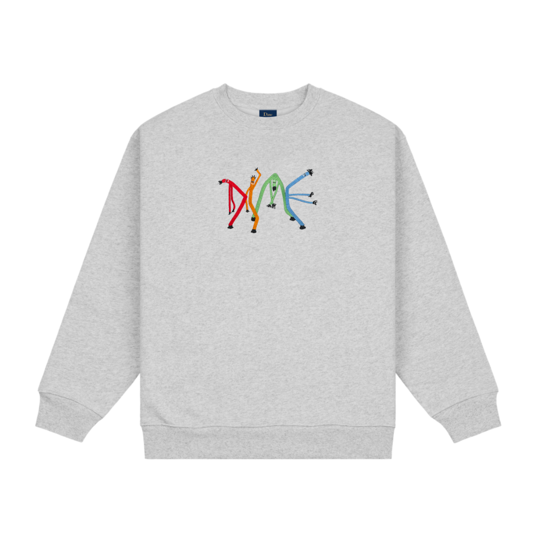 【Dime】Tubeman Crewneck - Heather gray