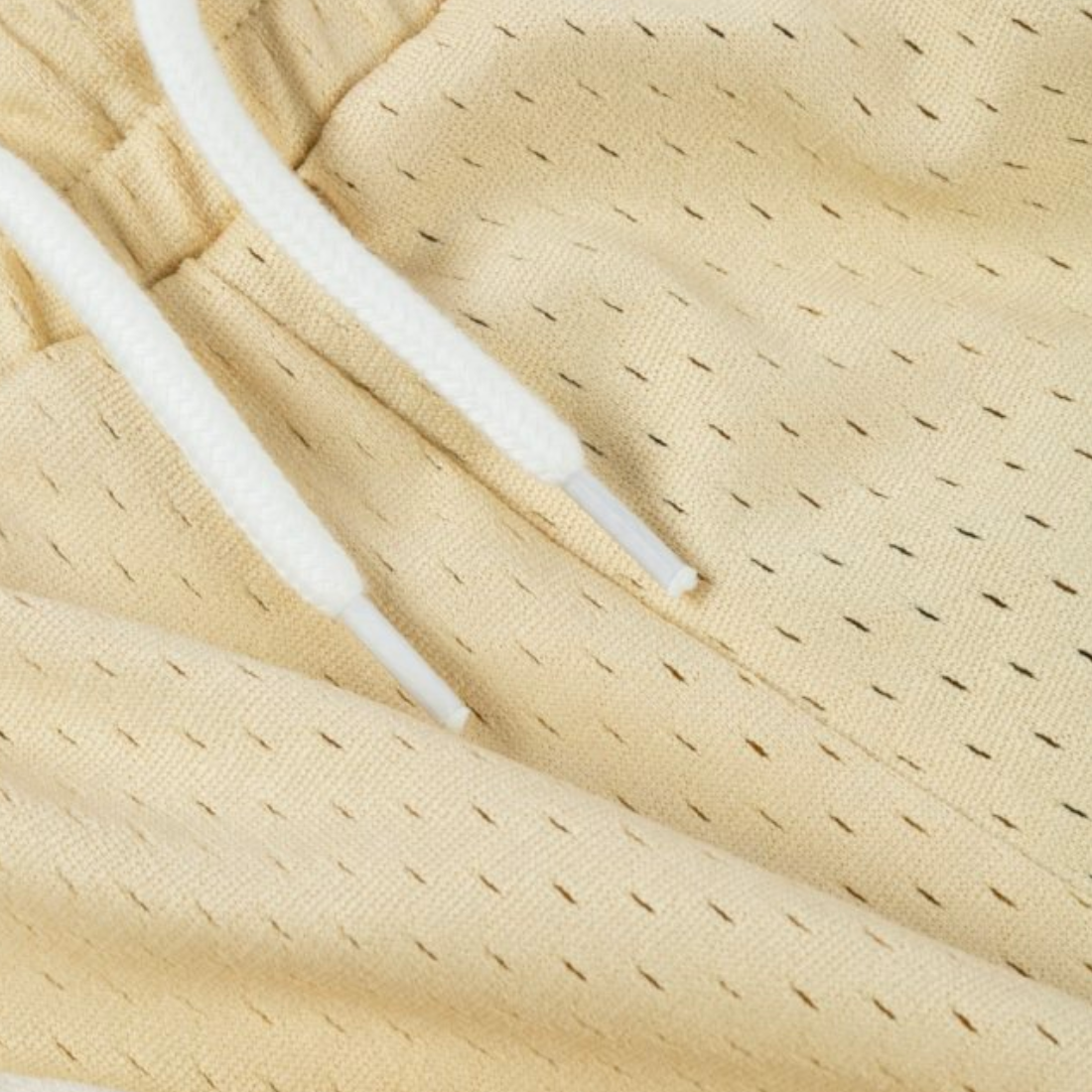 【Dime】Wave Mesh Shorts - Tan