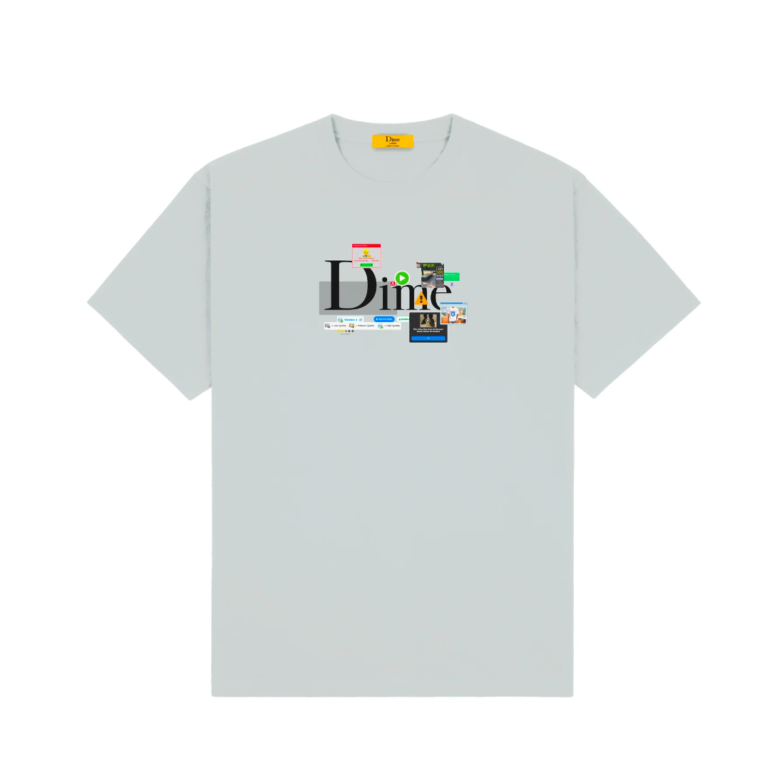 【Dime】Classic Adblock Tee - Ice water