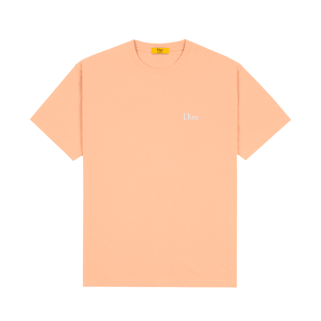 【Dime】Classic Small Logo Tee - Light Salmon