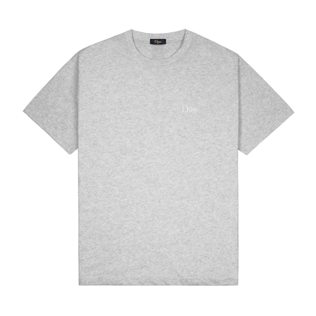 【Dime】Classic Small Logo Tee - Heather gray