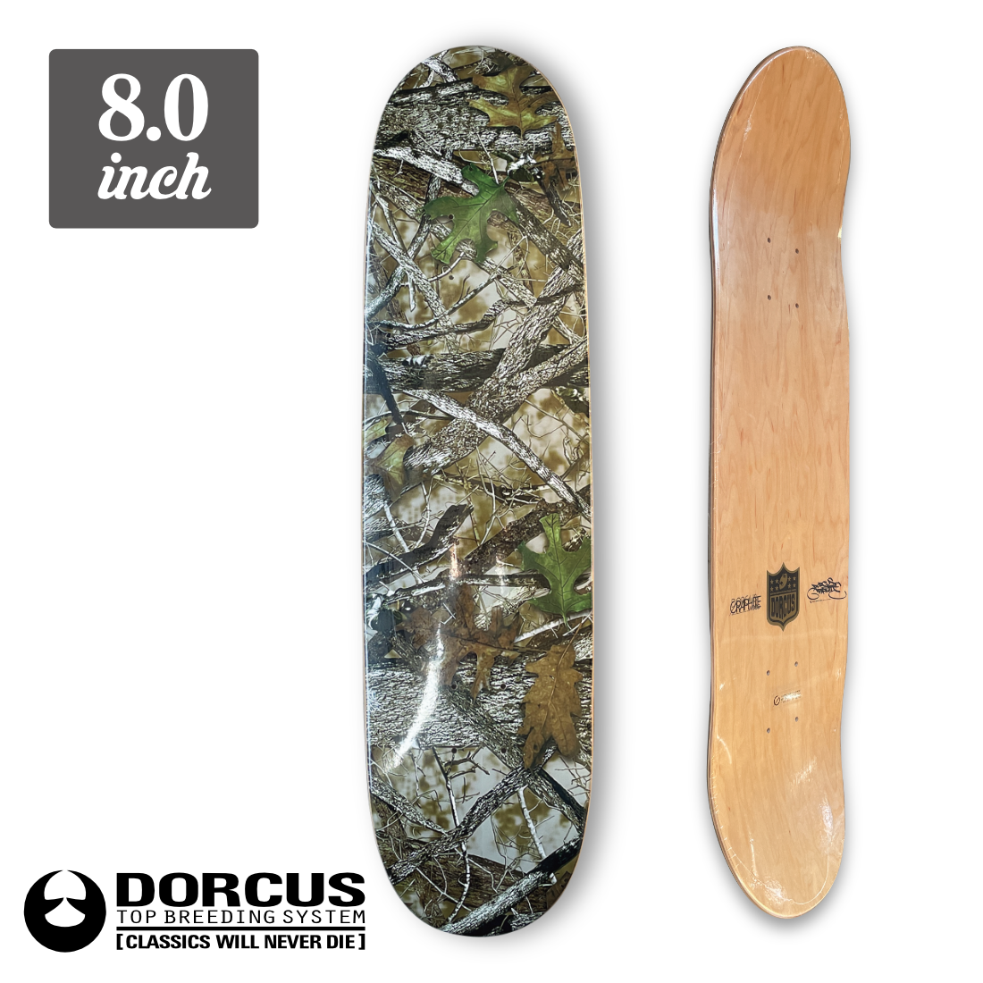 【8.0】DORCUS - Real Tree Camo "FootBall Shape"