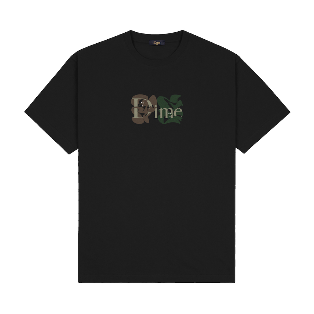 【Dime】Classic Duo Tee - Black