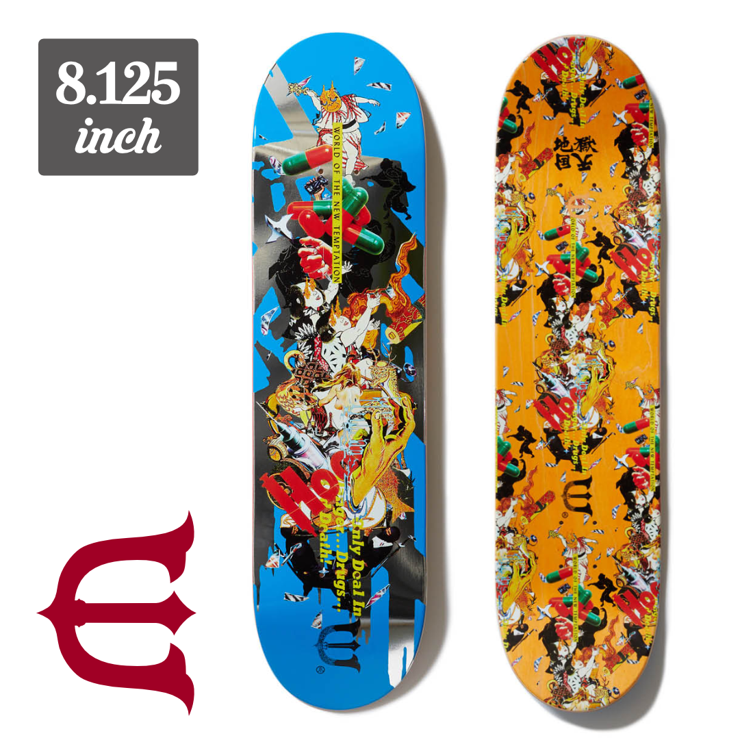 8.125】Evisen Skateboards - NEW TEMPTATIONS