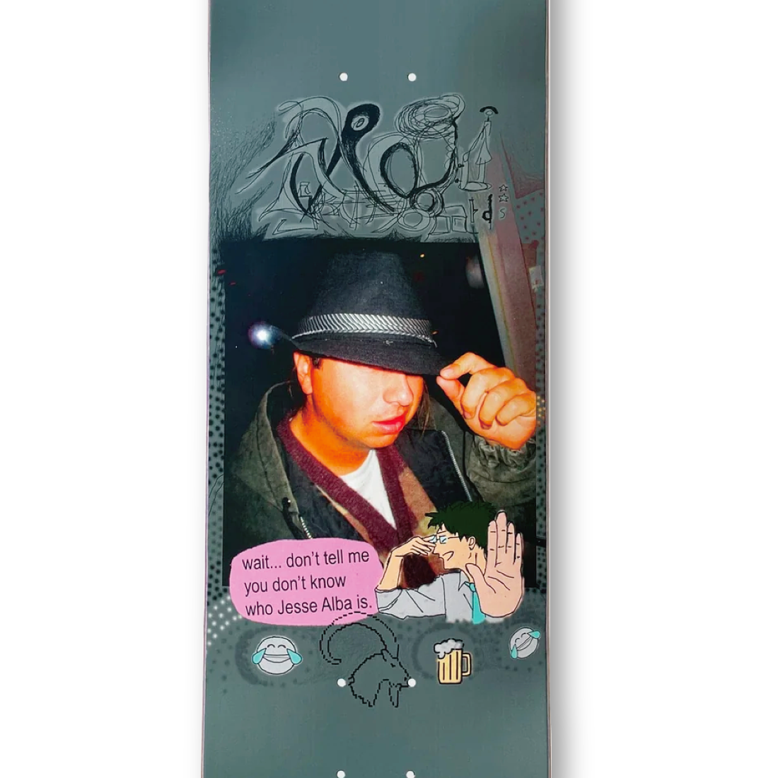 【8.25】Frog Skateboards - Fedora "Jesse Alba"