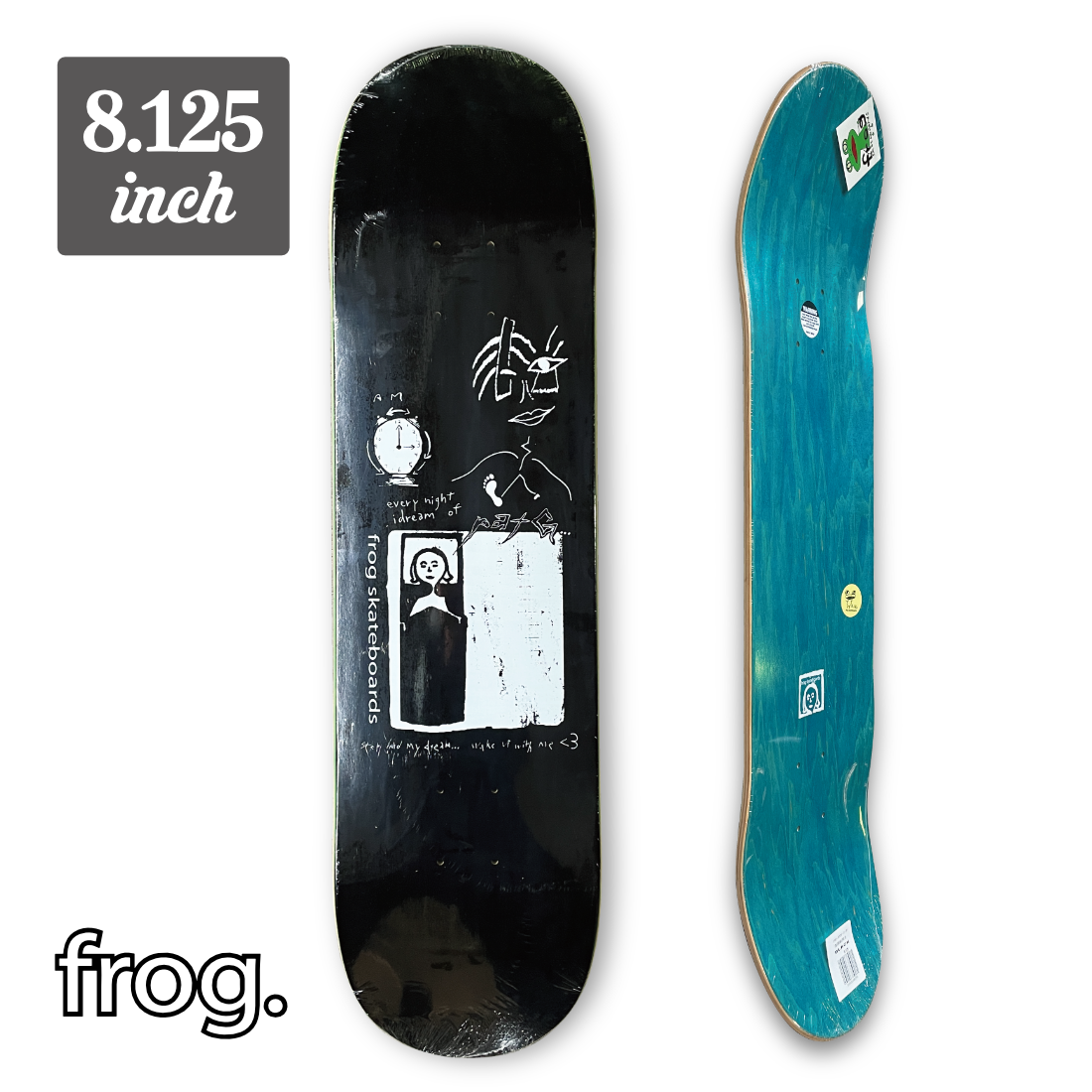 【8.125】Frog Skateboards - 100 idream "Pat G"
