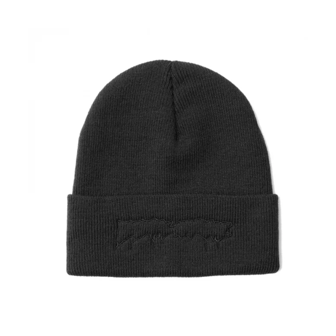 【Fucking Awesome】Drip Embroidered Beanie - Black