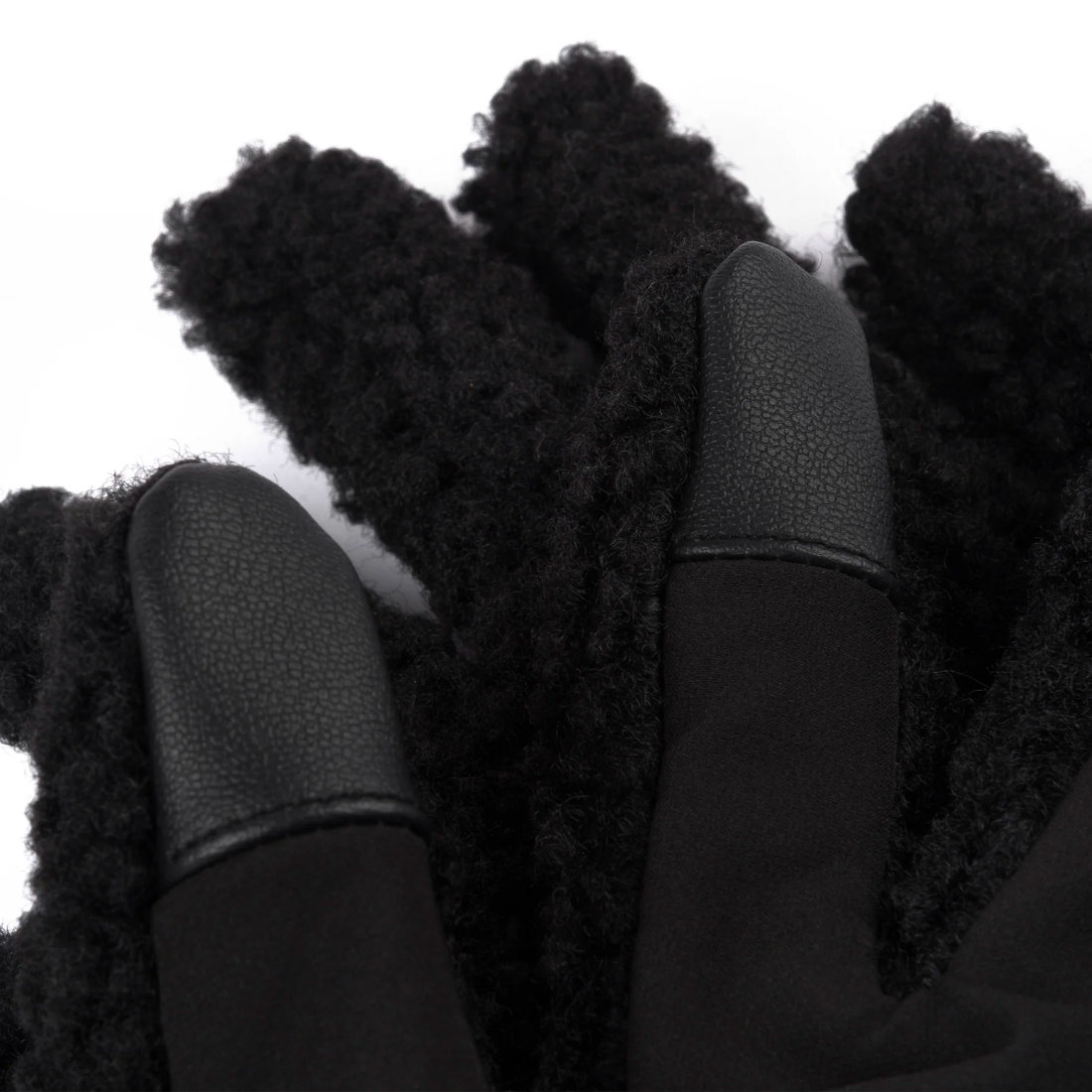 【Dime】Classic Polar Fleece Gloves - Black