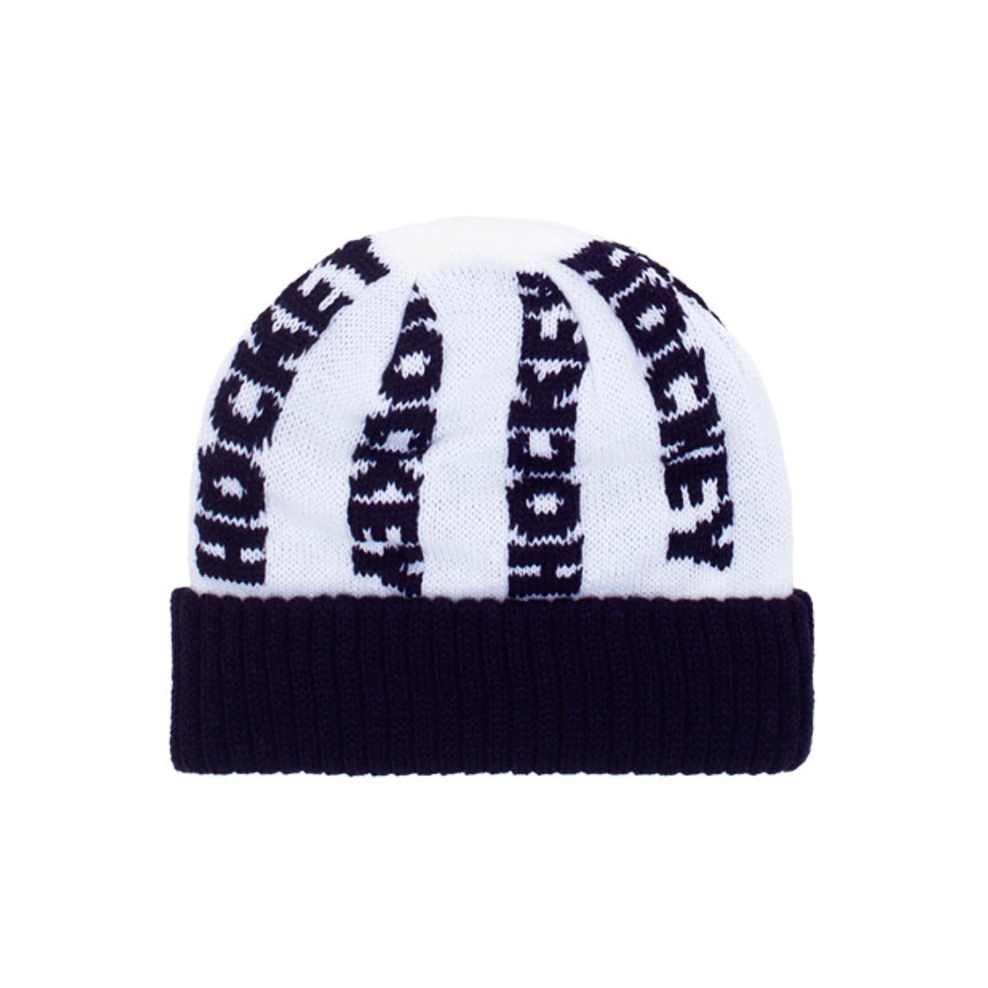 Hockey】Bob Beanie - Navy/White