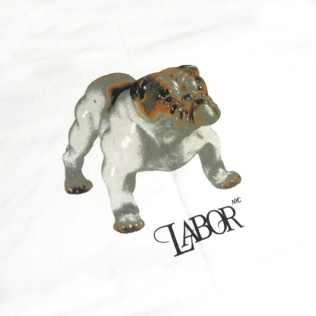 【LABOR】Bulldog Tee - White