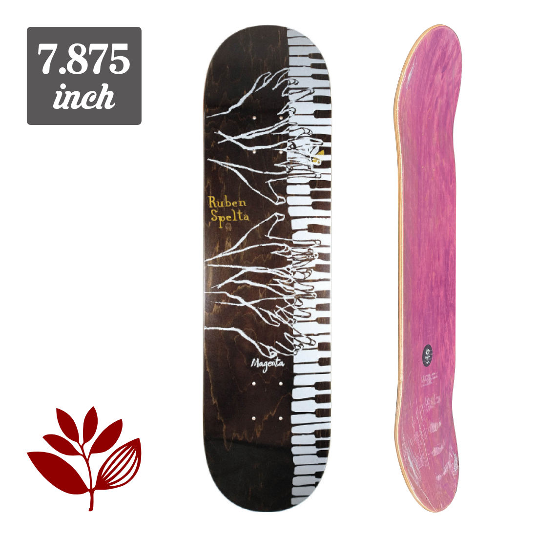 【7.875】Magenta Skateboards - City Jazz "Ruben Spelta"