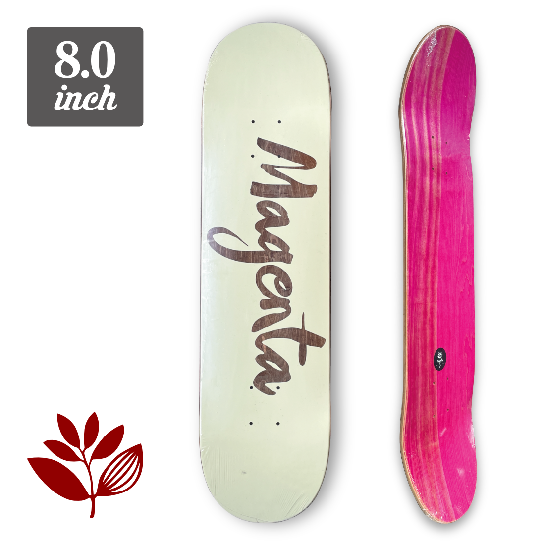 【8.0】Magenta Skateboards - Team Big Brush "Brown"