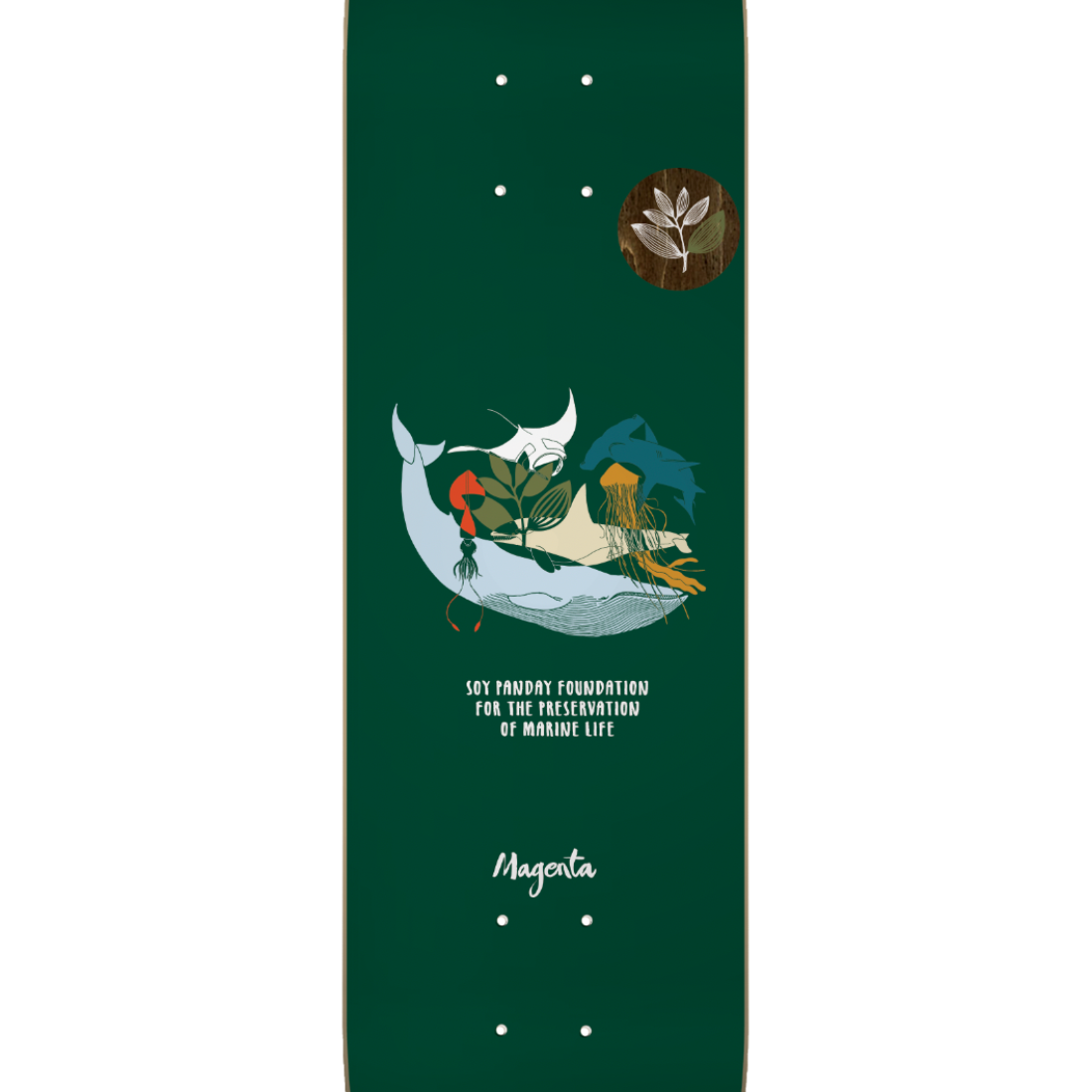 【7.75】Magenta Skateboards - Deep Series "Soy Panday"