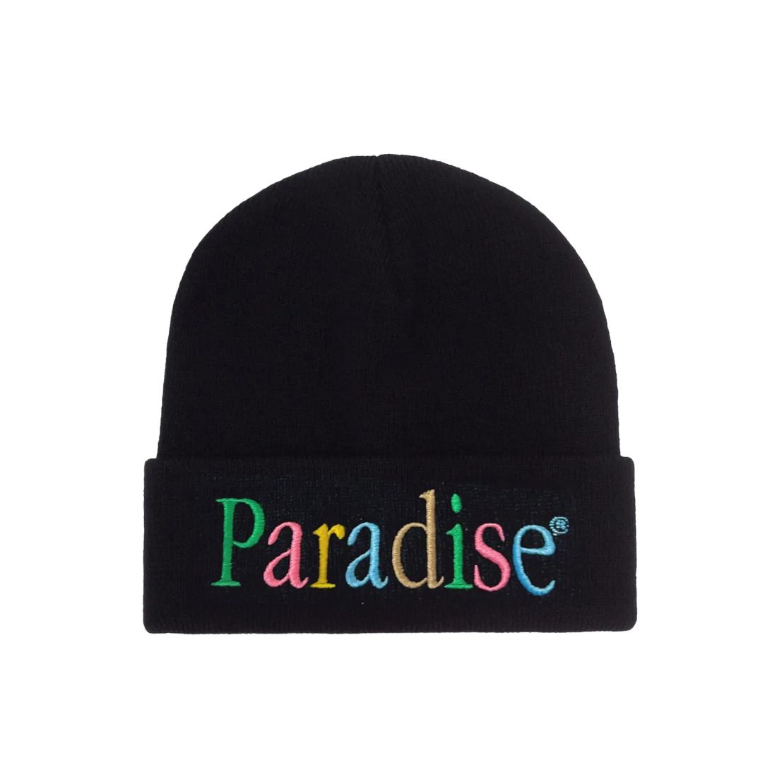【Paradis3】Colors Logo Cuff Beanie