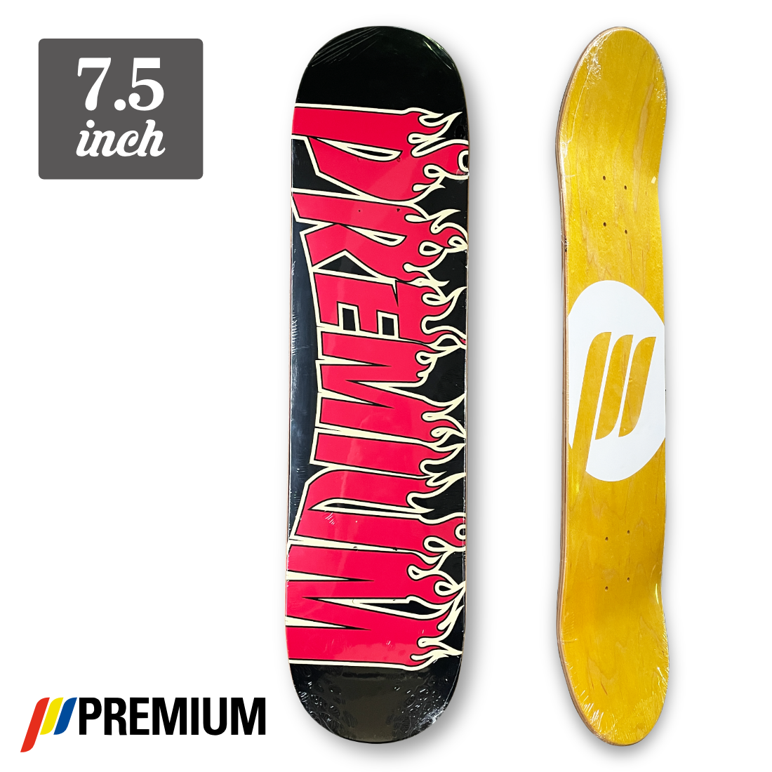 子供用)【7.5】Premium Skateboards - Burn 