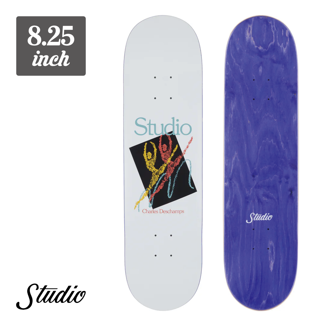 【8.25】Studio Skateboards - Grand Jeté "Charles Deschamps"