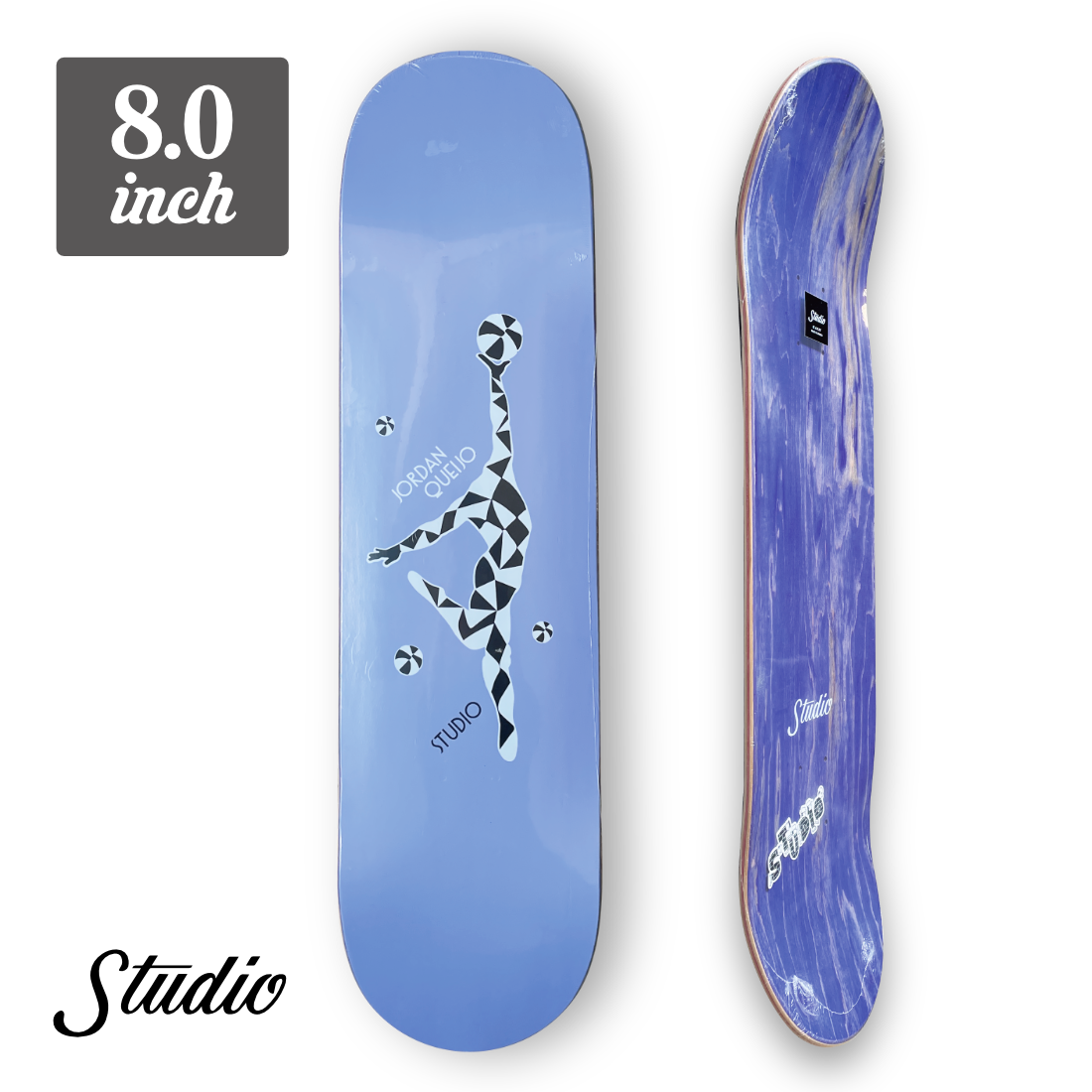 【8.0】Studio Skateboards - Basketballet "Jordan Queijo"