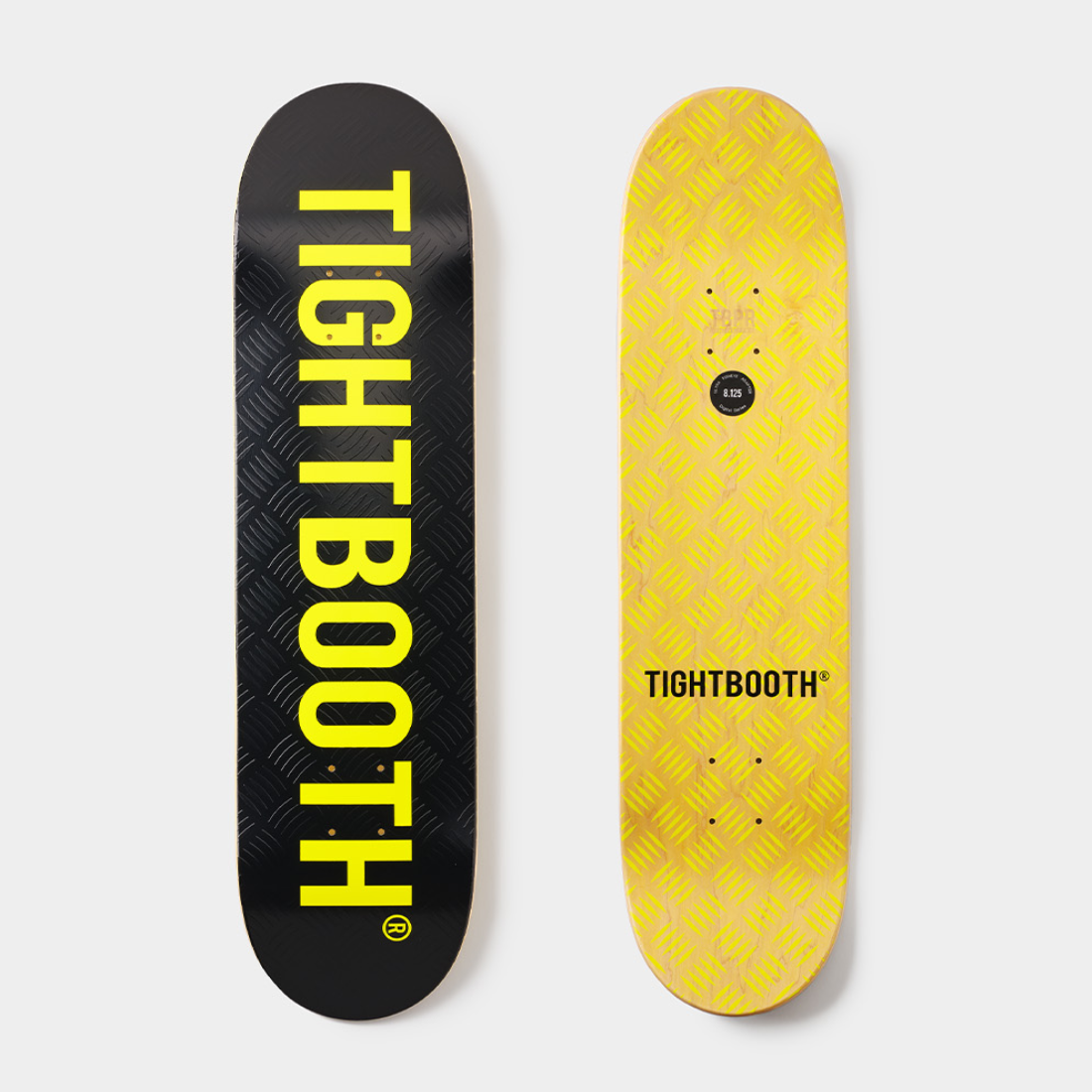 【8.125】TightBooth - Logo "Black×SafetyYellow"