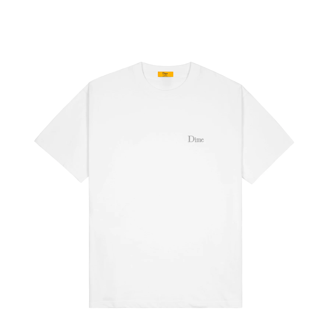 【Dime】 Classic Small Logo Tee - White