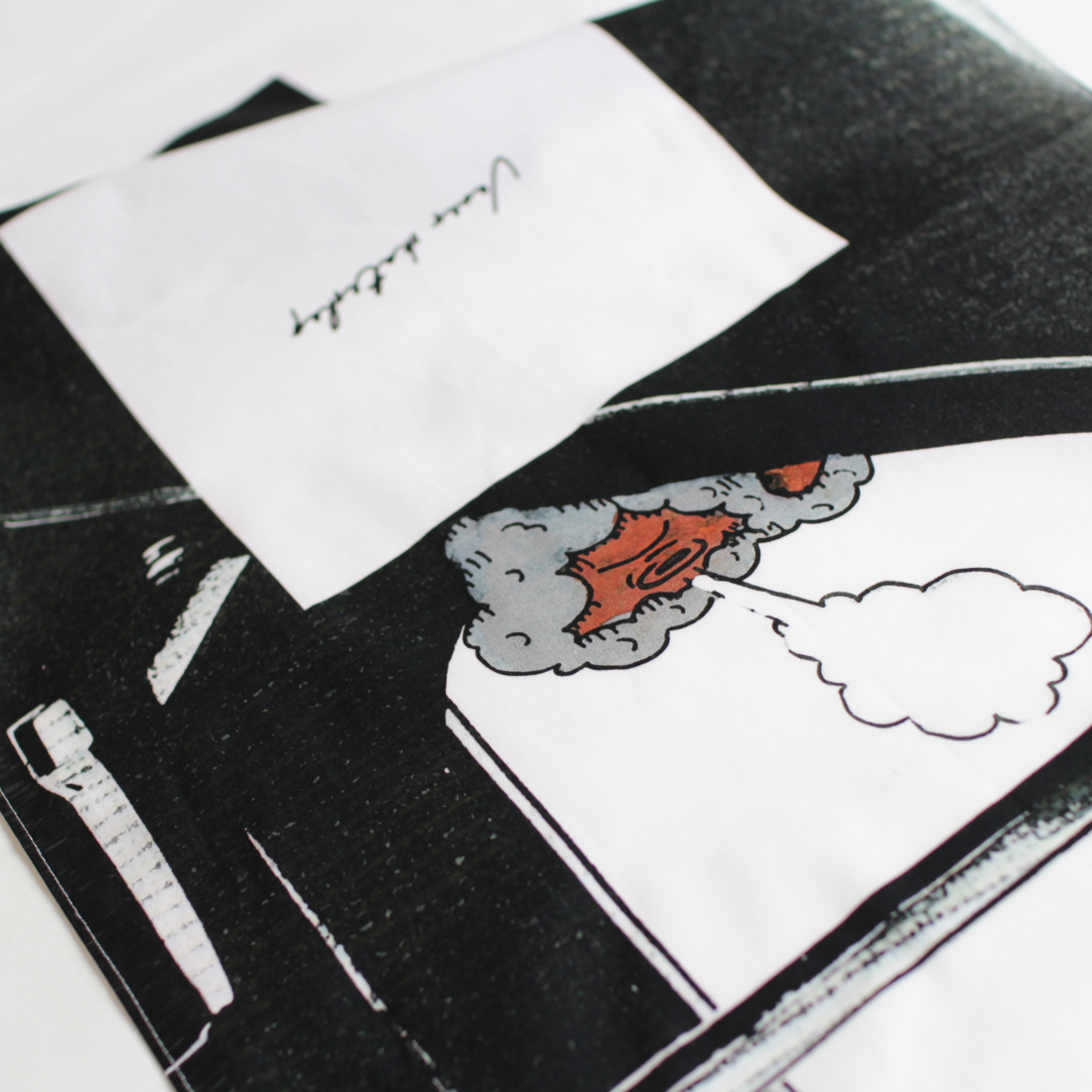 【VORES SKATESHOP】手拭い "chillstomach”