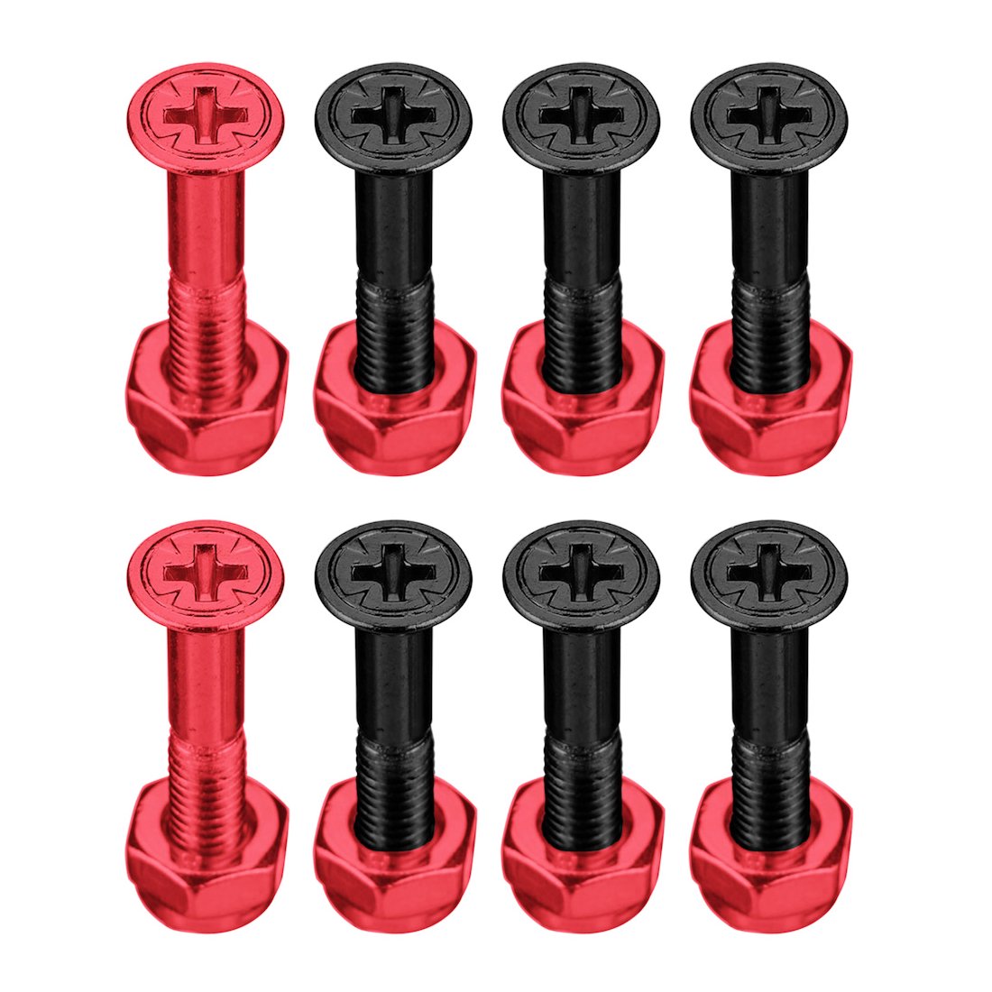 【INDEPENDENT】プラスボルト 7/8 - Red/Black
