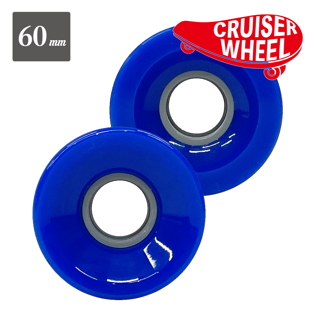 【CRUISER WHEEL】"Blue" - 60mm/83A