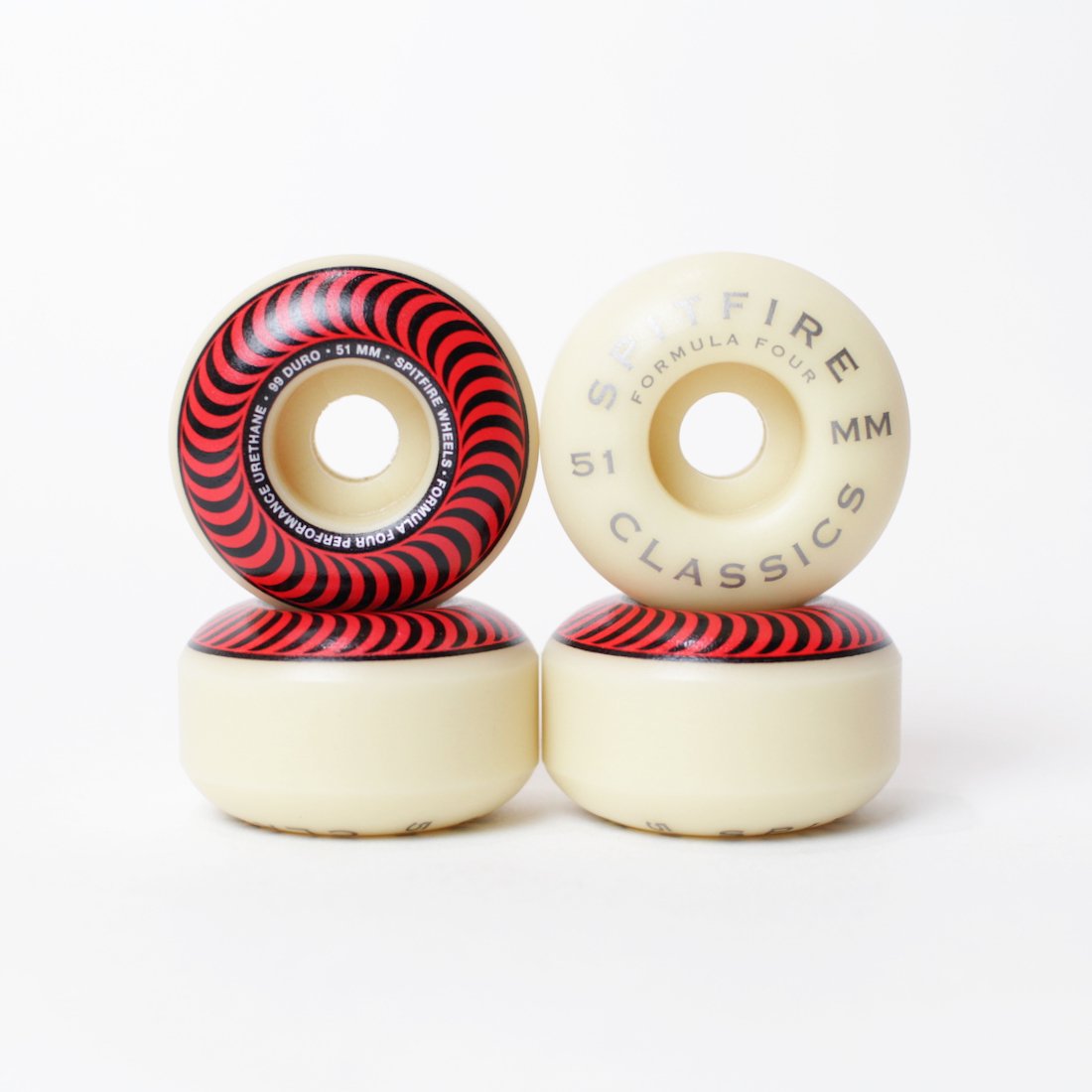 【SPITFIRE WHEEL】Formula Four "Classic" - 51mm/99DU
