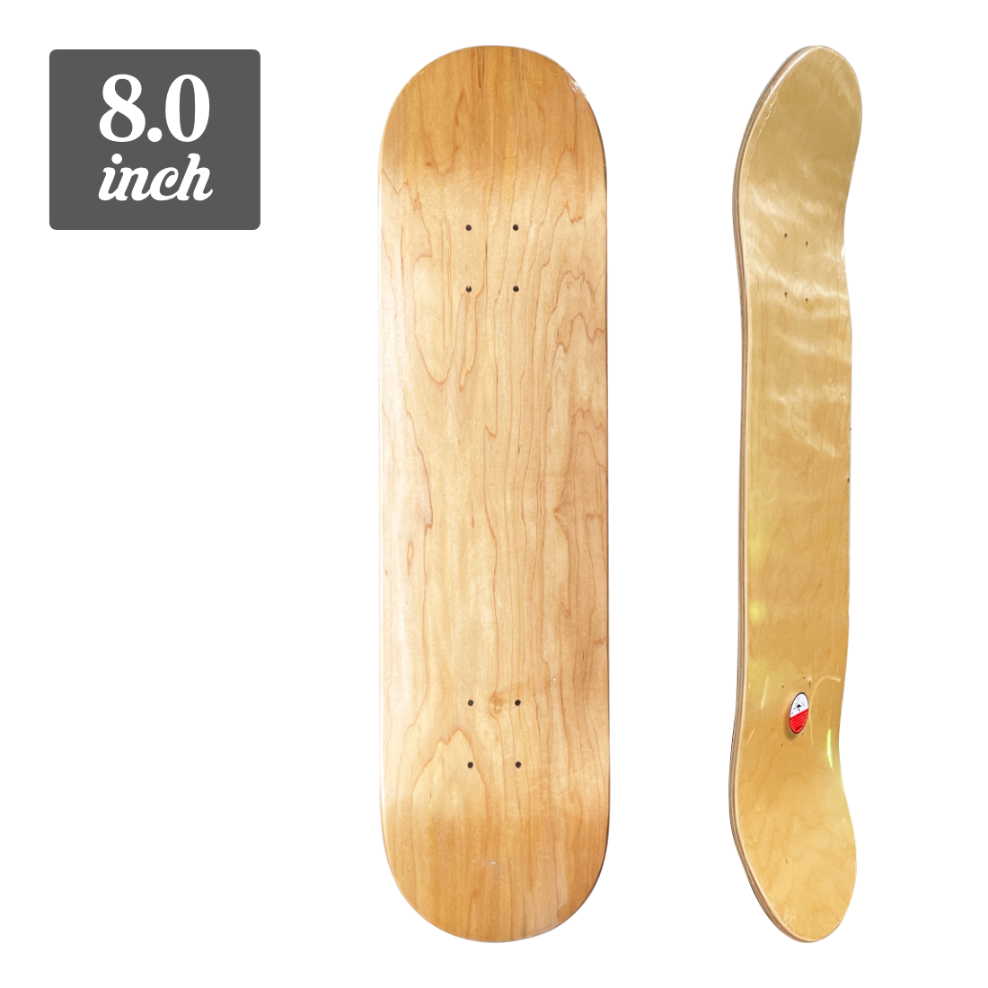 【8.0】Blank Deck - Natural