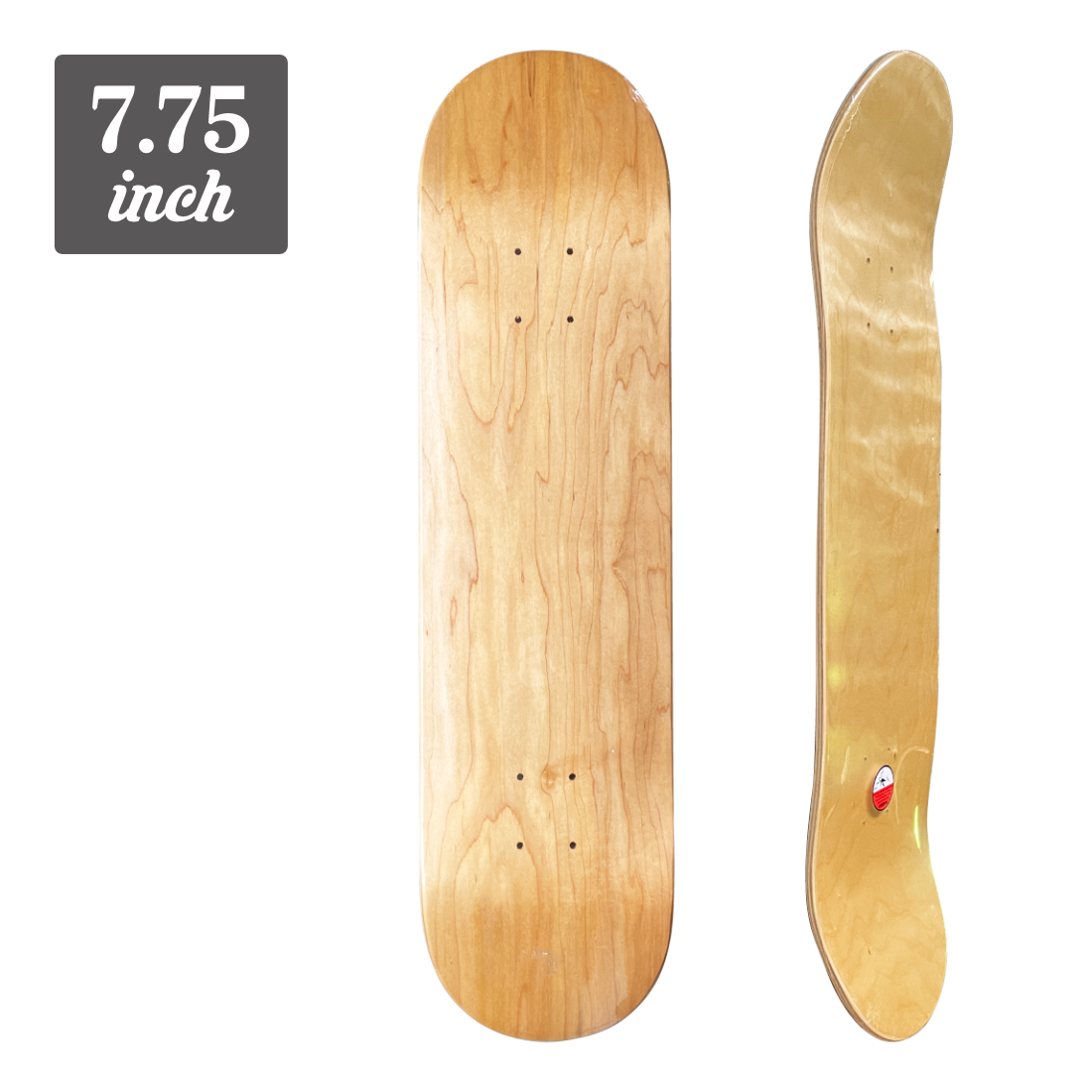 【7.75】Blank Deck - Natural