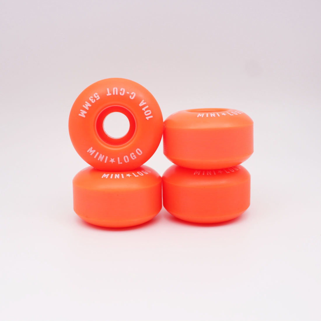 【MINI-LOGO】Wheel "Orange" - 53mm