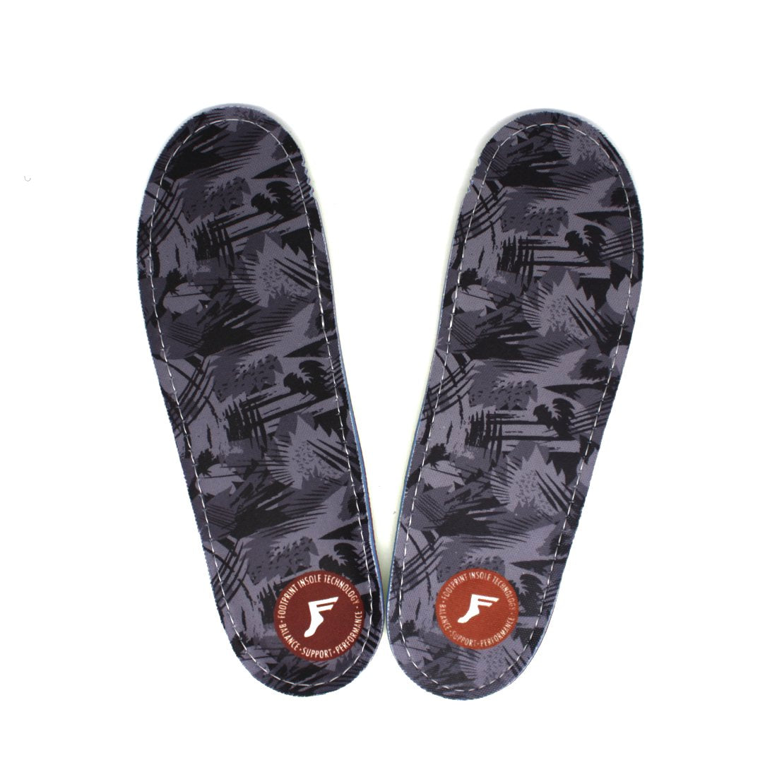 【FOOTPRINT INSOLE】Game Changers - Dark Grey Camo