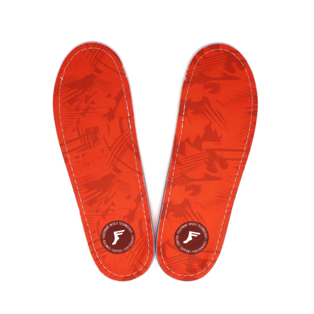 【FOOTPRINT INSOLE】King Form Orthotics "Orange Camo"