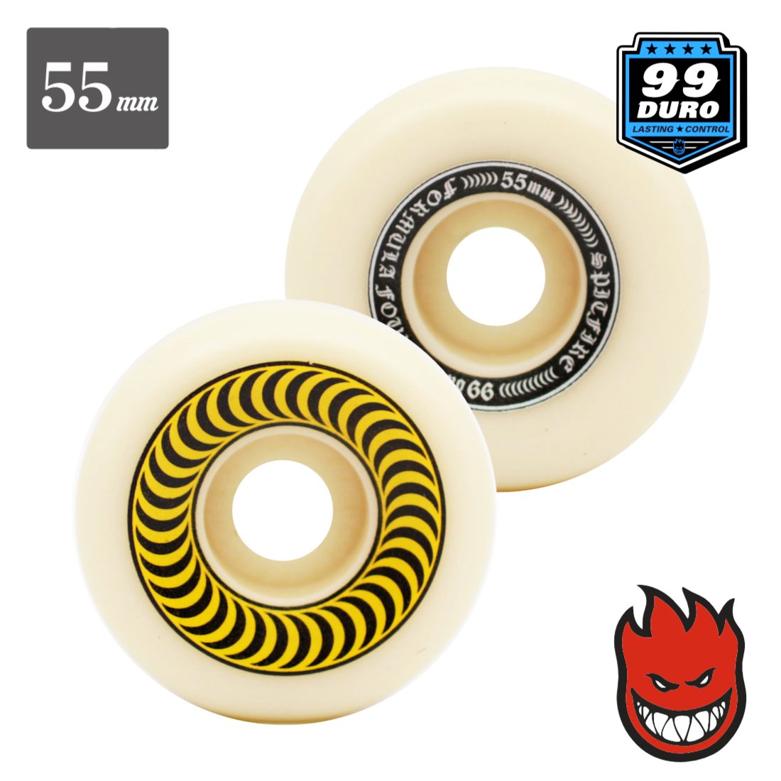 【SPITFIRE WHEEL】Formula Four "Og Classic" - 55mm/99DU