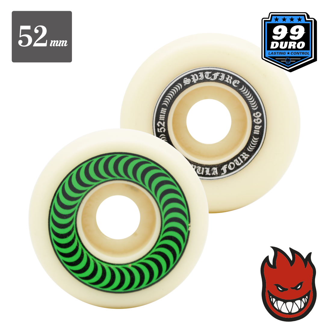 【SPITFIRE WHEEL】Formula Four "Og Classic" - 52mm/99DU