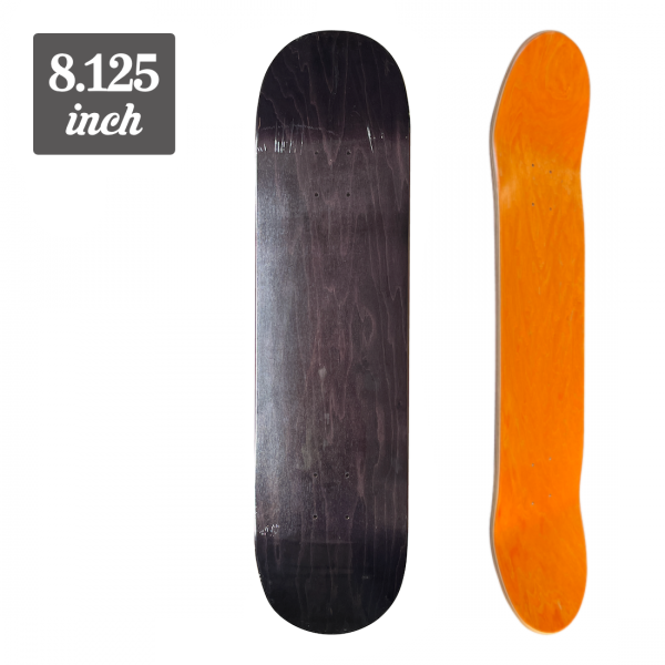 【8.125】Blank Deck - Black