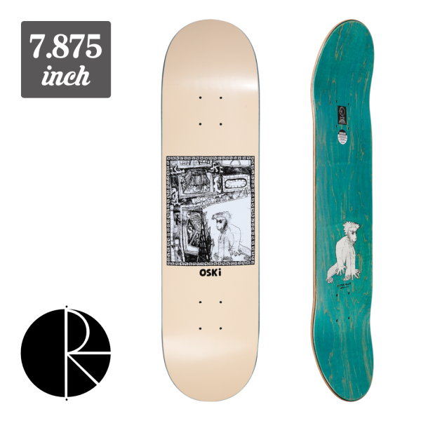 【7.875】POLAR SKATE CO. - Gorilla King "Oskar Rozenberg"