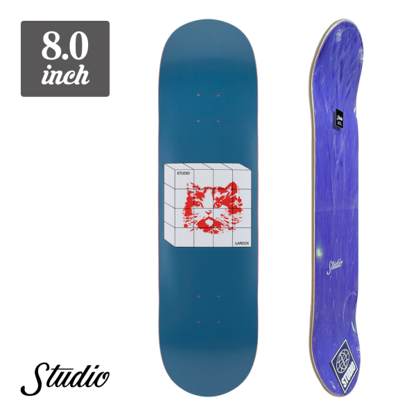 【8.0】Studio Skateboards - Cat In Cube "Joey Larock"