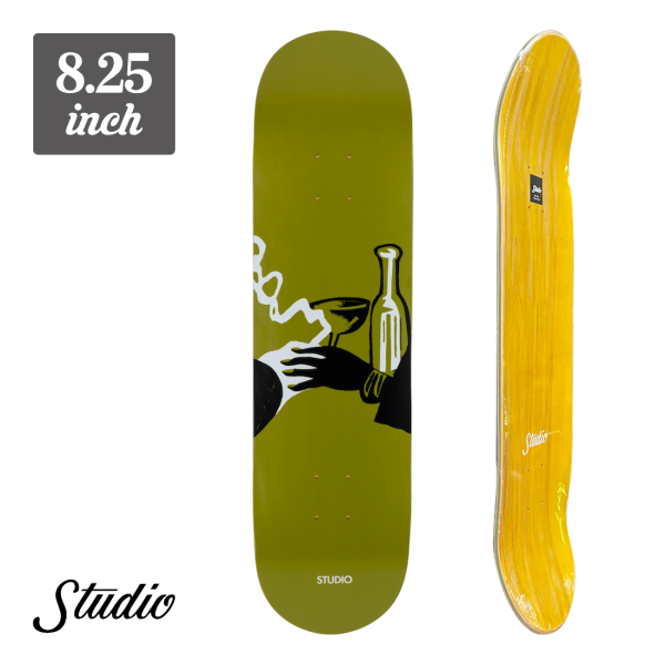 【8.25】Studio Skateboards - Red Wine