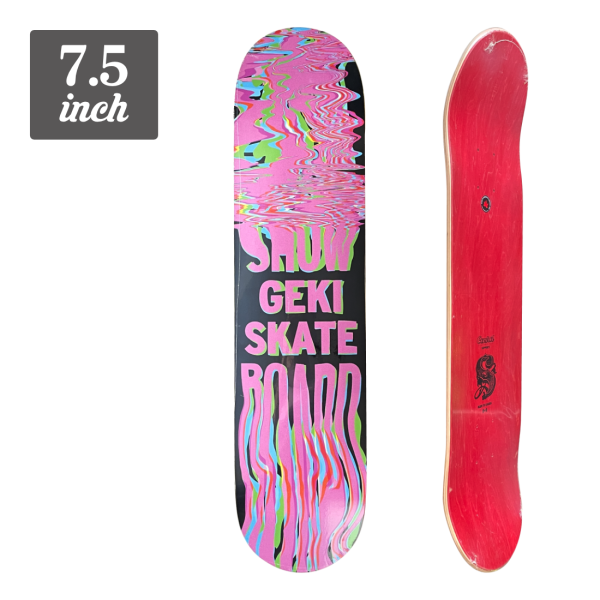 (子供用)【7.5】SHOWGEKI SKATEBOARDS - Distortion